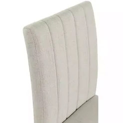 Kirklands Home Everly Taupe Upholstered Dining Chairs, Set of 2 Tan