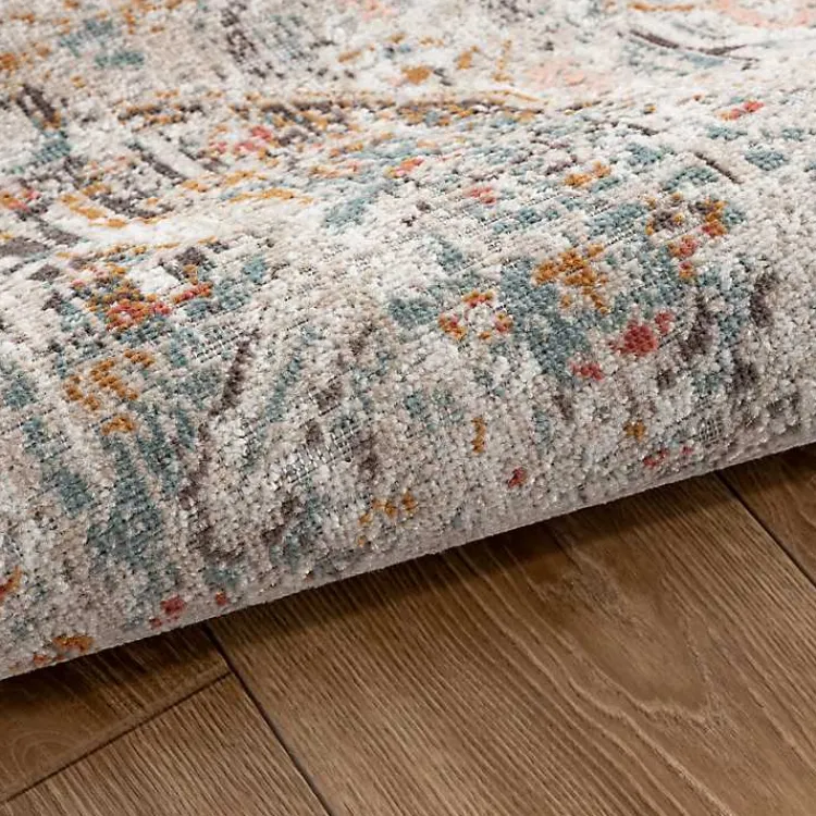 Kirklands Home Faded Turkish Indoor/Outdoor Area Rug, 5x7 Ivory Online