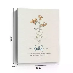 Kirklands Home Faith Affirmations Canvas Art Print, 18x24 in. Best