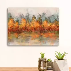 Fall>Kirklands Home Fall Abstract Canvas Art Print, 24x18 in.