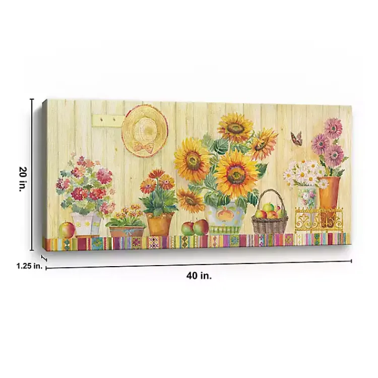 Fall>Kirklands Home Fall Floral Canvas Art Print