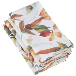 Fall>Kirklands Home Fall Leaf Napkins, Set of 4 Multi