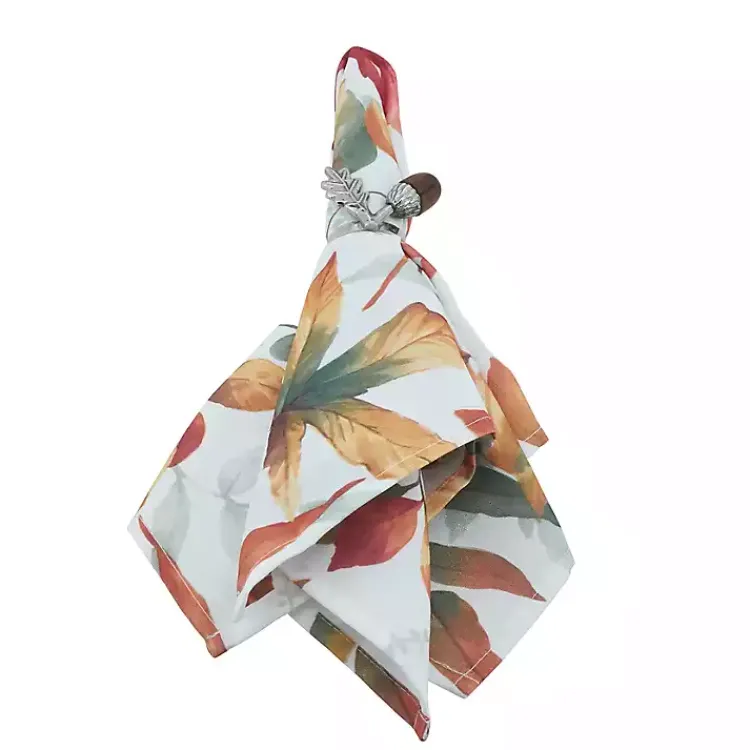 Fall>Kirklands Home Fall Leaf Napkins, Set of 4 Multi