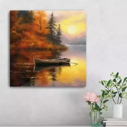 Fall>Kirklands Home Fall Sunset Canvas Art Print, 20x20 in.