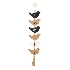 Kirklands Home Family Bird Shaped Wood Wall Sign Discount