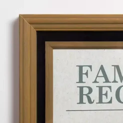 Kirklands Home Family Recipe Framed Wall Plaque Discount