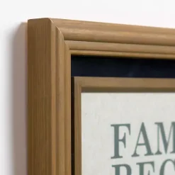 Kirklands Home Family Recipe Framed Wall Plaque Discount