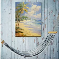 Kirklands Home Faraway Island Outdoor Canvas Art Print Multi Discount