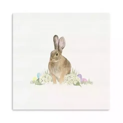 Easter Decorations>Kirklands Home Farmhouse Easter Bunny Canvas Art Print