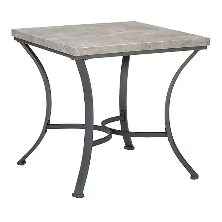 Kirklands Home Faux Concrete 3-pc. Coffee & Side Table Set Tan