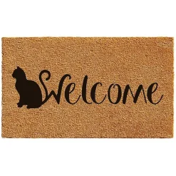 Kirklands Home Feline Welcome Doormat Clearance