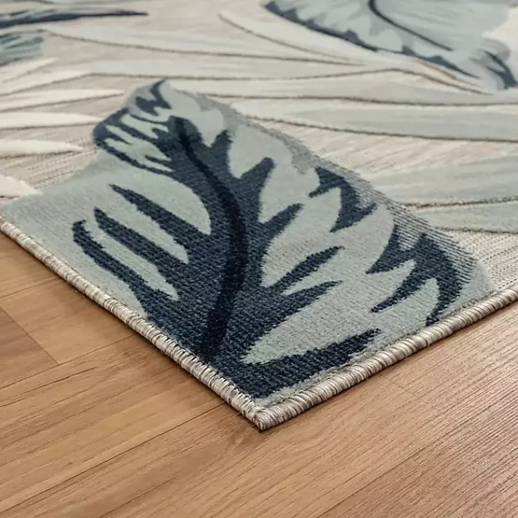 Kirklands Home Ferns and Palms Indoor/Outdoor Area Rug, 7x9