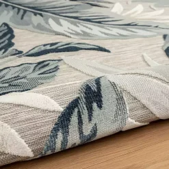Kirklands Home Ferns and Palms Indoor/Outdoor Area Rug, 7x9