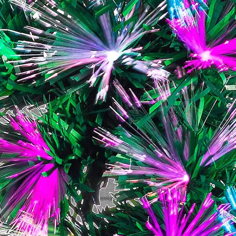 Christmas Wreaths>Kirklands Home Fiber Optic Color Changing Christmas Wreath Green