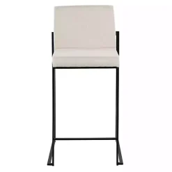 Kirklands Home Fiji Beige Upholstered Counter Stools, Set of 3 Tan Online