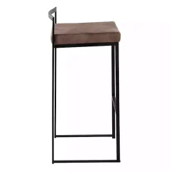 Kirklands Home Fiji Stackable Bar Stools, Set of 2 Brown Hot