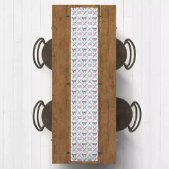 Kirklands Home Flags and Bows 4th of July Table Runner, 90 in.