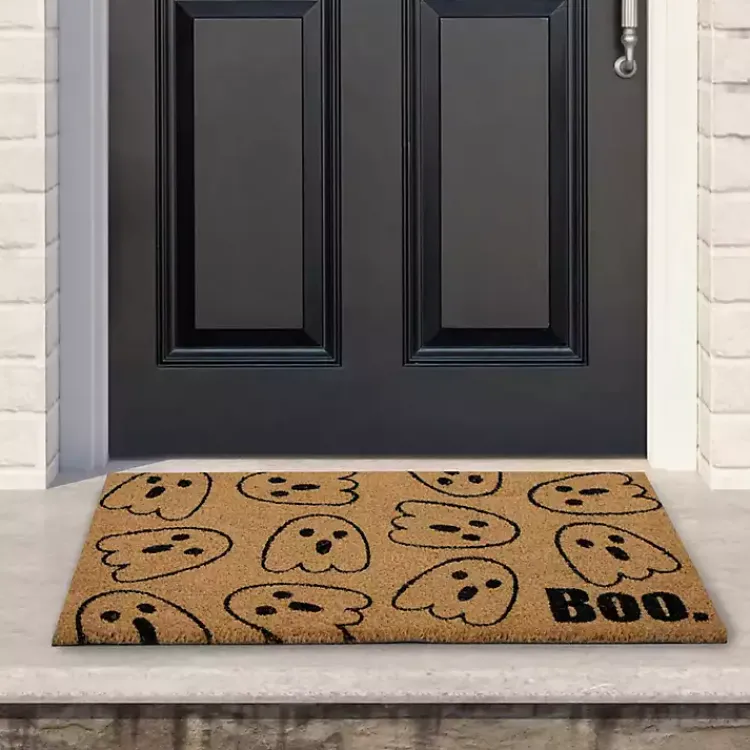 Kirklands Home Floating Ghosts Boo Coir Doormat Online