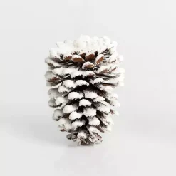 Christmas Ornaments>Kirklands Home Flocked Pinecone Ornament