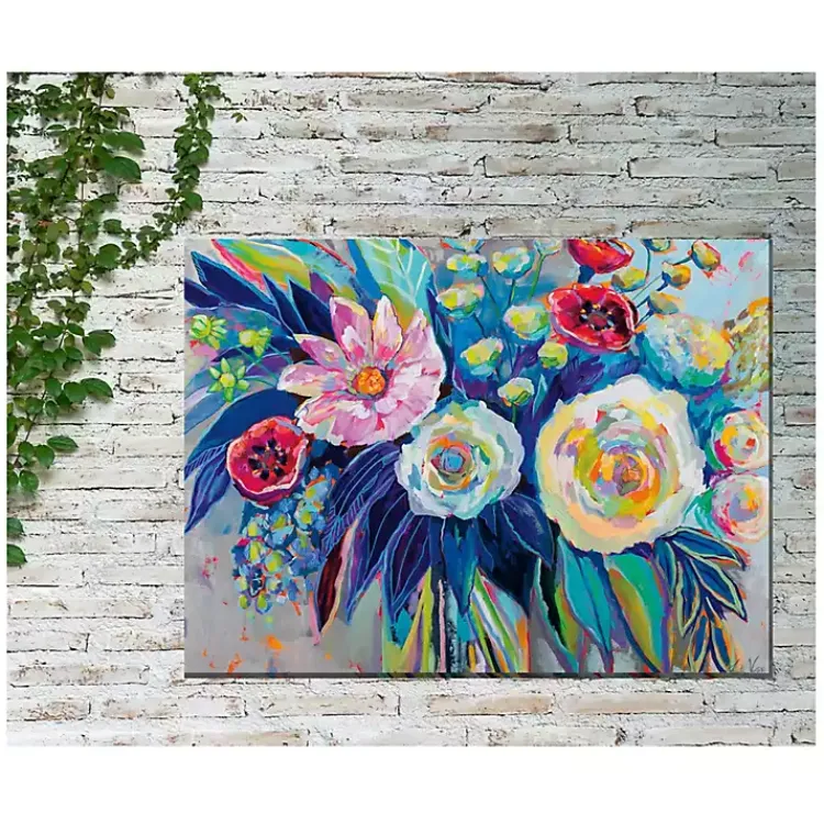 Kirklands Home Floral Array Outdoor Canvas Art Print Best