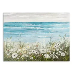 Kirklands Home Floral Coast Canvas Art Print, 32x24 in. Hot