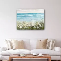 Kirklands Home Floral Coast Canvas Art Print, 40x30 in. Discount