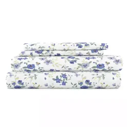Kirklands Home Floral Farmhouse 4-pc. California King Sheet Set New