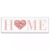Valentines Day Decorations>Kirklands Home Floral Heart Home Canvas Art Print