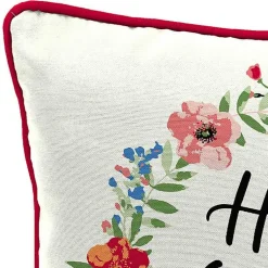 Kirklands Home Floral Home Sweet Home Outdoor Pillow Outlet