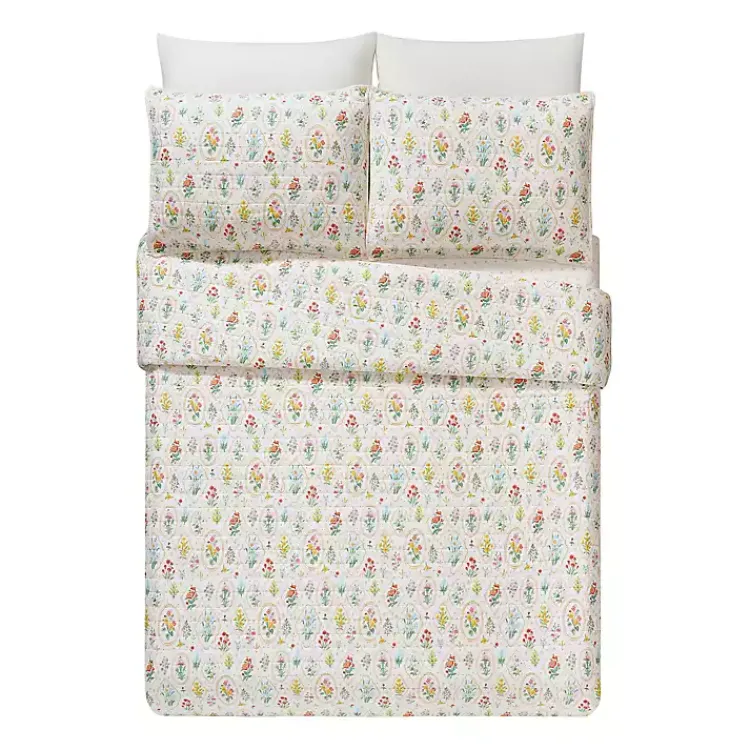 Kirklands Home Floral Wallpaper 3-pc. Full/Queen Quilt Set Online