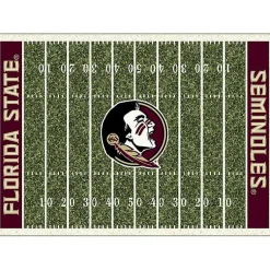 Kirklands Home Florida State University Home Field Area Rug, 6x8 Green Discount
