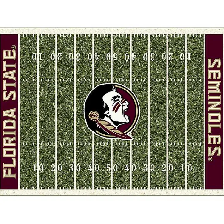 Kirklands Home Florida State University Home Field Area Rug, 6x8 Green Discount