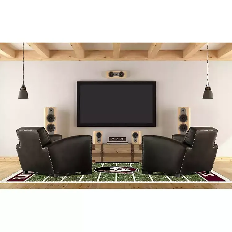 Kirklands Home Florida State University Home Field Area Rug, 6x8 Green Discount