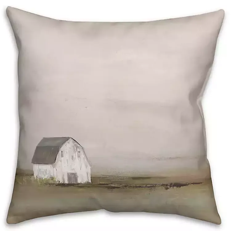 Kirklands Home Foggy Barn Indoor/Outdoor Pillow Discount