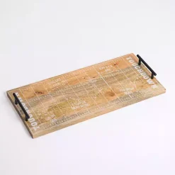 Kirklands Home Football Field Serving Board Tan Clearance