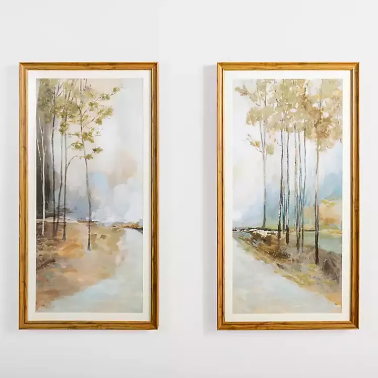 Kirklands Home Forest Path II Framed Art Print Multi Hot