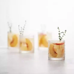 Kirklands Home Fortessa Bead Short Glasses, Set of 6 Clear Hot