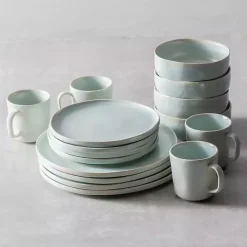 Kirklands Home Fortessa Cypress Ceramic Bread Plates, Set of 4 Blue Hot