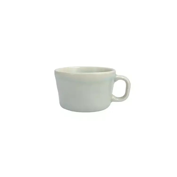 Kirklands Home Fortessa Cypress Ceramic Espresso Cups, Set of 4 Blue Hot