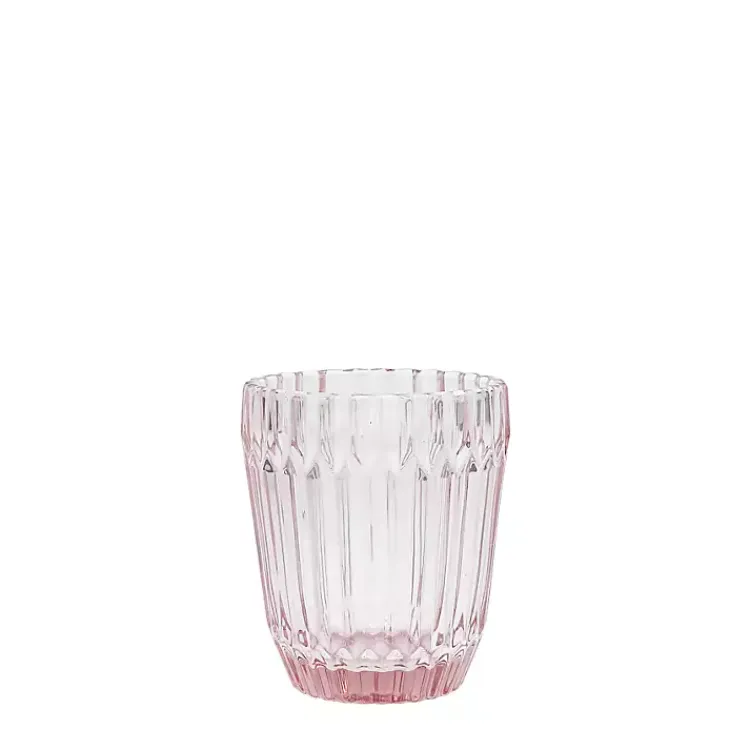 Kirklands Home Fortessa Archie Short Glasses, Set of 6 Pink Clearance