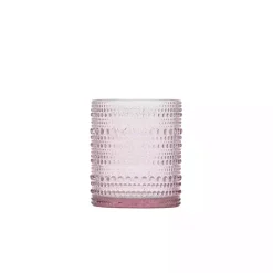 Kirklands Home Fortessa Bead Short Glasses, Set of 6 Pink Discount
