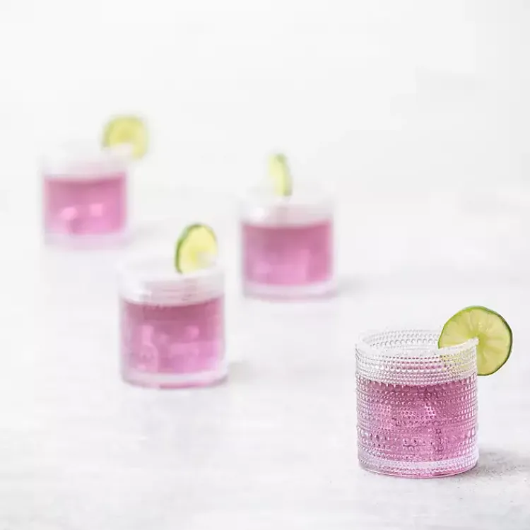 Kirklands Home Fortessa Jupiter Short Glasses, Set of 6 Pink Online