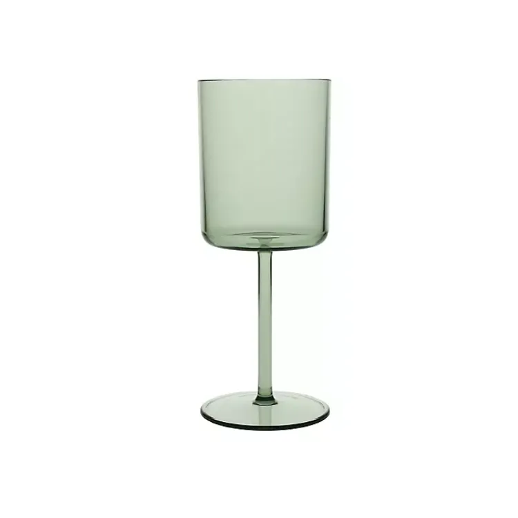 Kirklands Home Fortessa Sage Urbo White Wine Glasses, Set of 6 Green Clearance