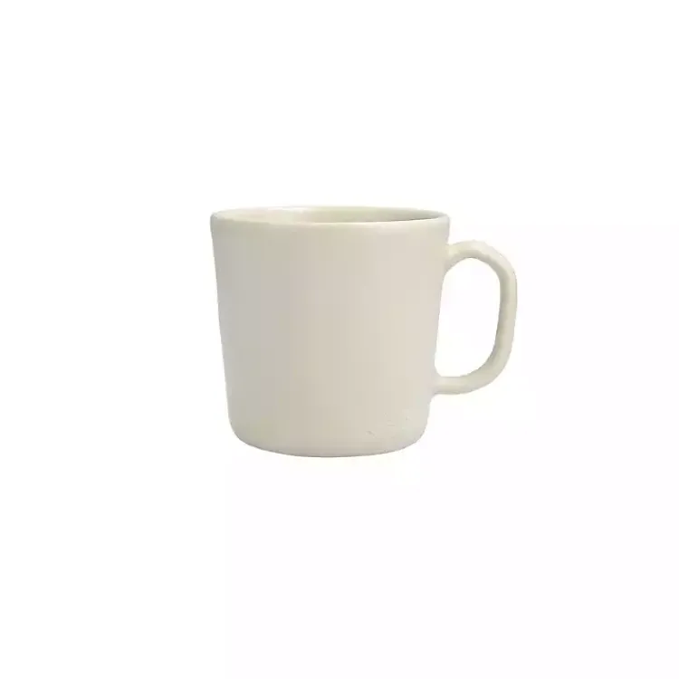 Kirklands Home Fortessa Sand Ceramic Mugs, Set of 4 Tan
