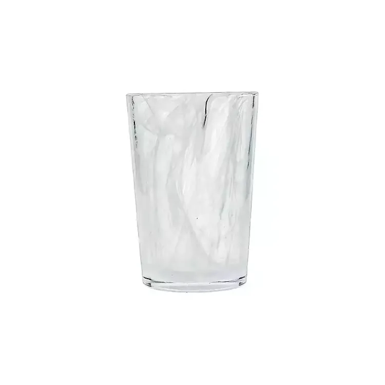 Kirklands Home Fortessa Swirl Tall Glasses, Set of 6 White Hot