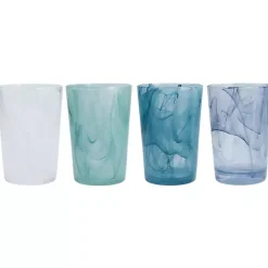 Kirklands Home Fortessa Swirl Tall Glasses, Set of 6 White Hot