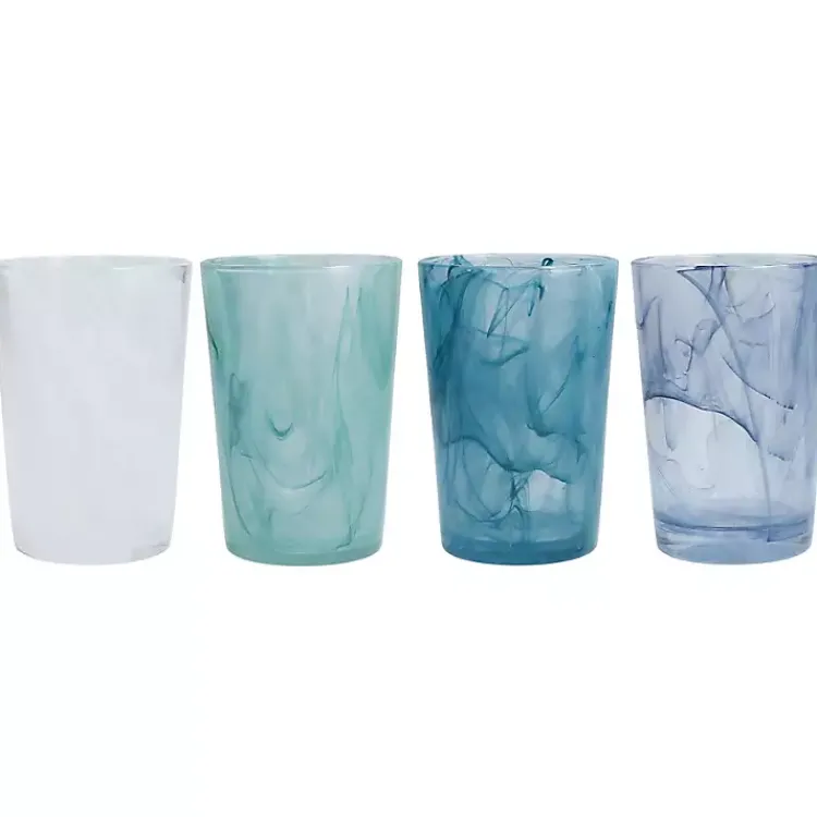 Kirklands Home Fortessa Swirl Tall Glasses, Set of 6 White Hot