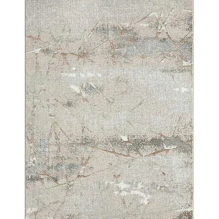 Kirklands Home Fractional Stone Area Rug, 5x7 Gray Discount