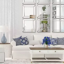 Kirklands Home Frameless Beveled Square Mirrors, Set of 2 Online