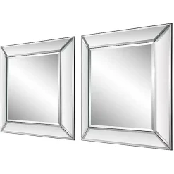 Kirklands Home Frameless Beveled Square Mirrors, Set of 2 Online